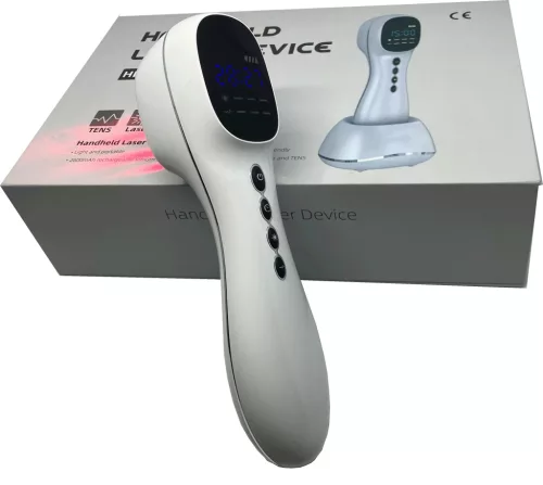 MediLaser Pro Lágy lézeres terápia + TENS ízületi és izomfájdalmakra 2 az 1-ben felületi és mélyreható kezelésre