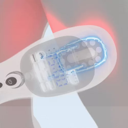 MediLaser Pro Lágy lézeres terápia + TENS ízületi és izomfájdalmakra 2 az 1-ben felületi és mélyreható kezelésre