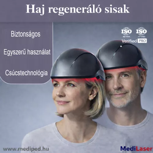 MediLaser Hair 552 Lézeres haj regeneráló, hajnövesztő sisak